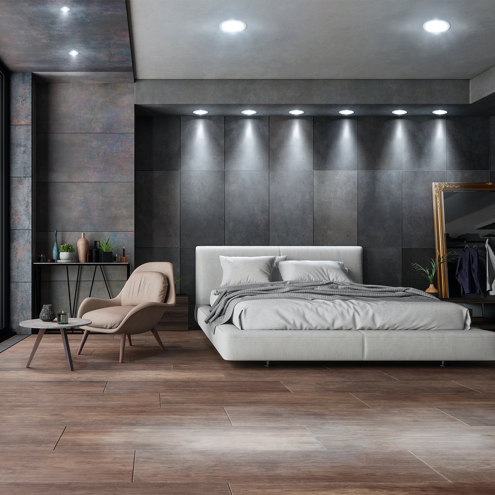 Plafoniera LED da incasso OSRAM SLIM, Ø 12 cm, 6.500 K, bianco Plafoniera LED da incasso OSRAM SLIM, Ø 12 cm, 6.500 K, bianco