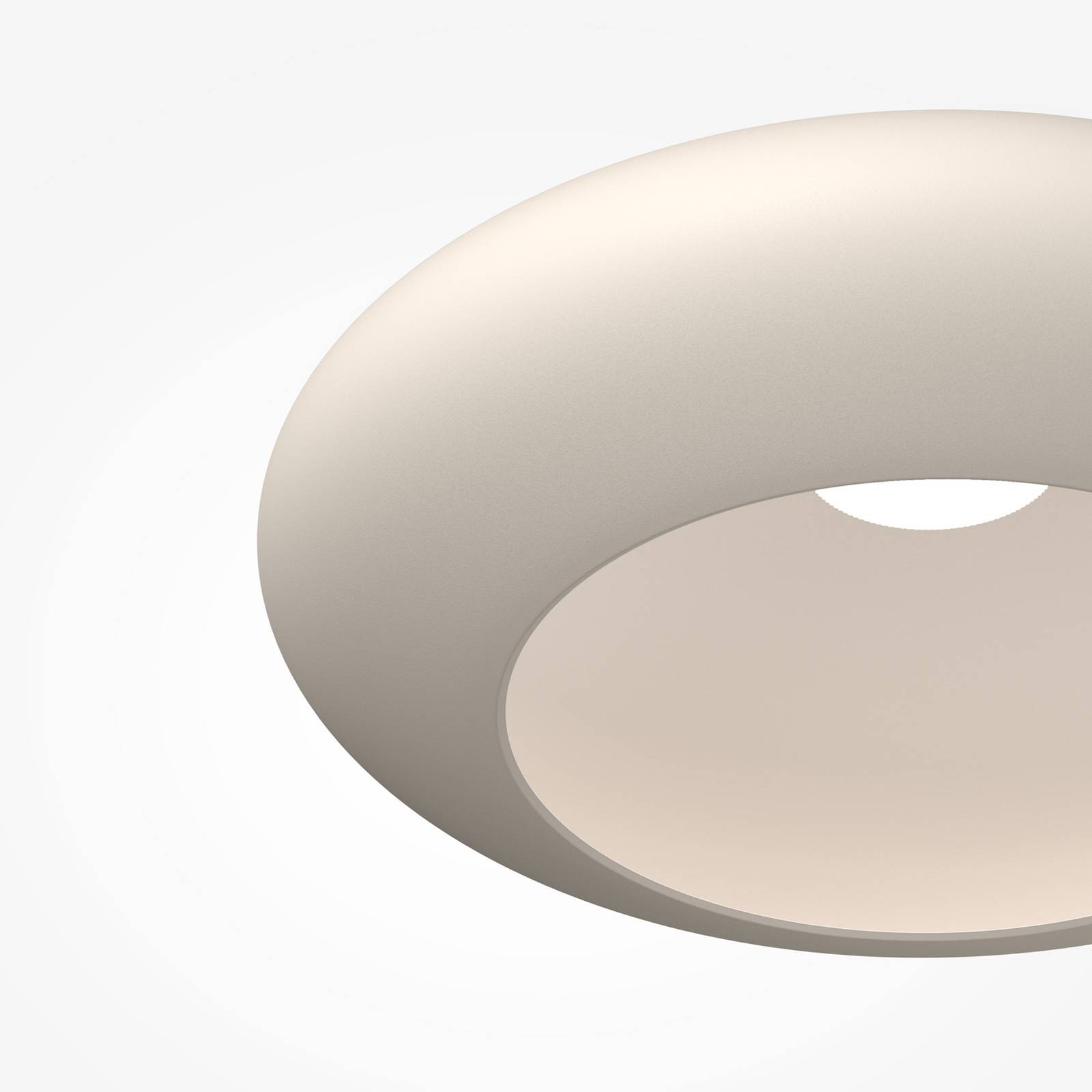 Maytoni Aros Led Ceiling Light, White, Ø 40 Cm, Metal, 3,000 K