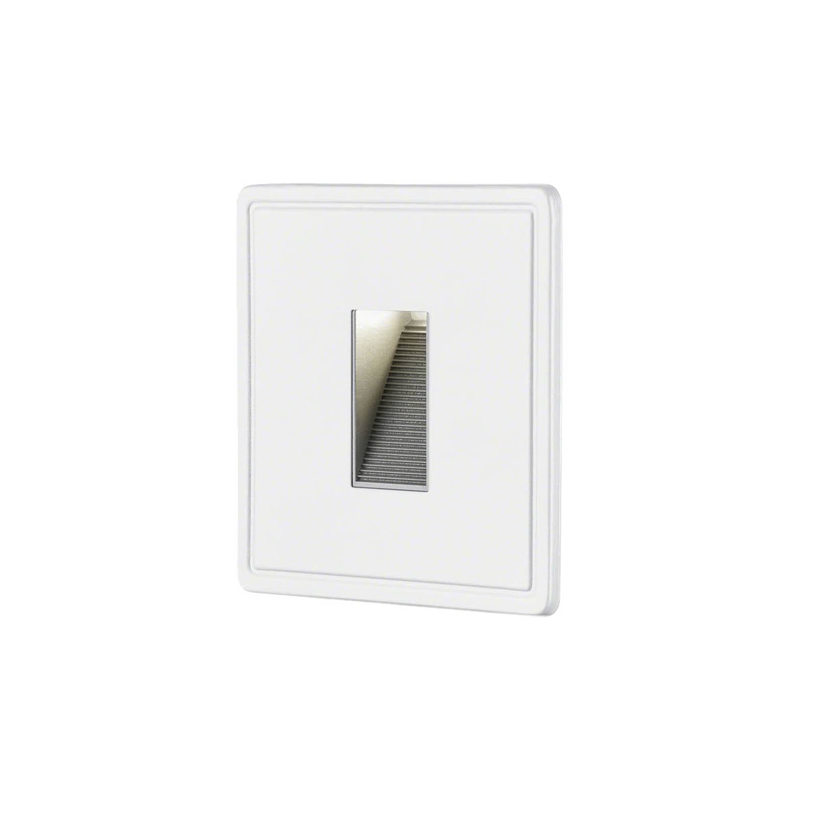 Helestra Les LED-Wandeinbauleuchte IP65 weiß 4W