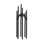 Angui Porte-bougies H92 Noir/Or - AYTM
