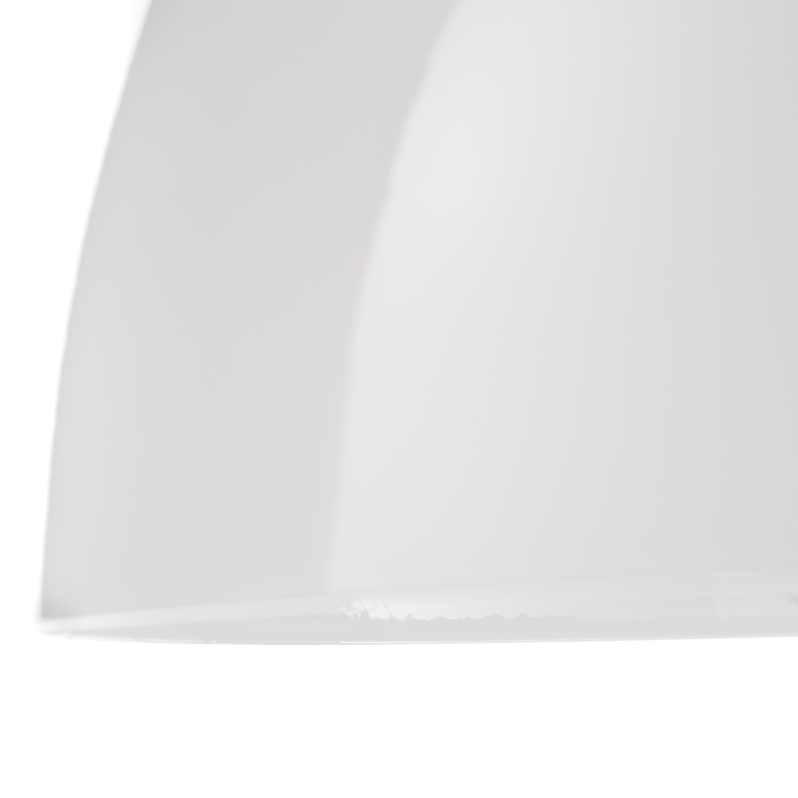 Oluce Atollo bordlampe med dimmer Ø50cm hvit