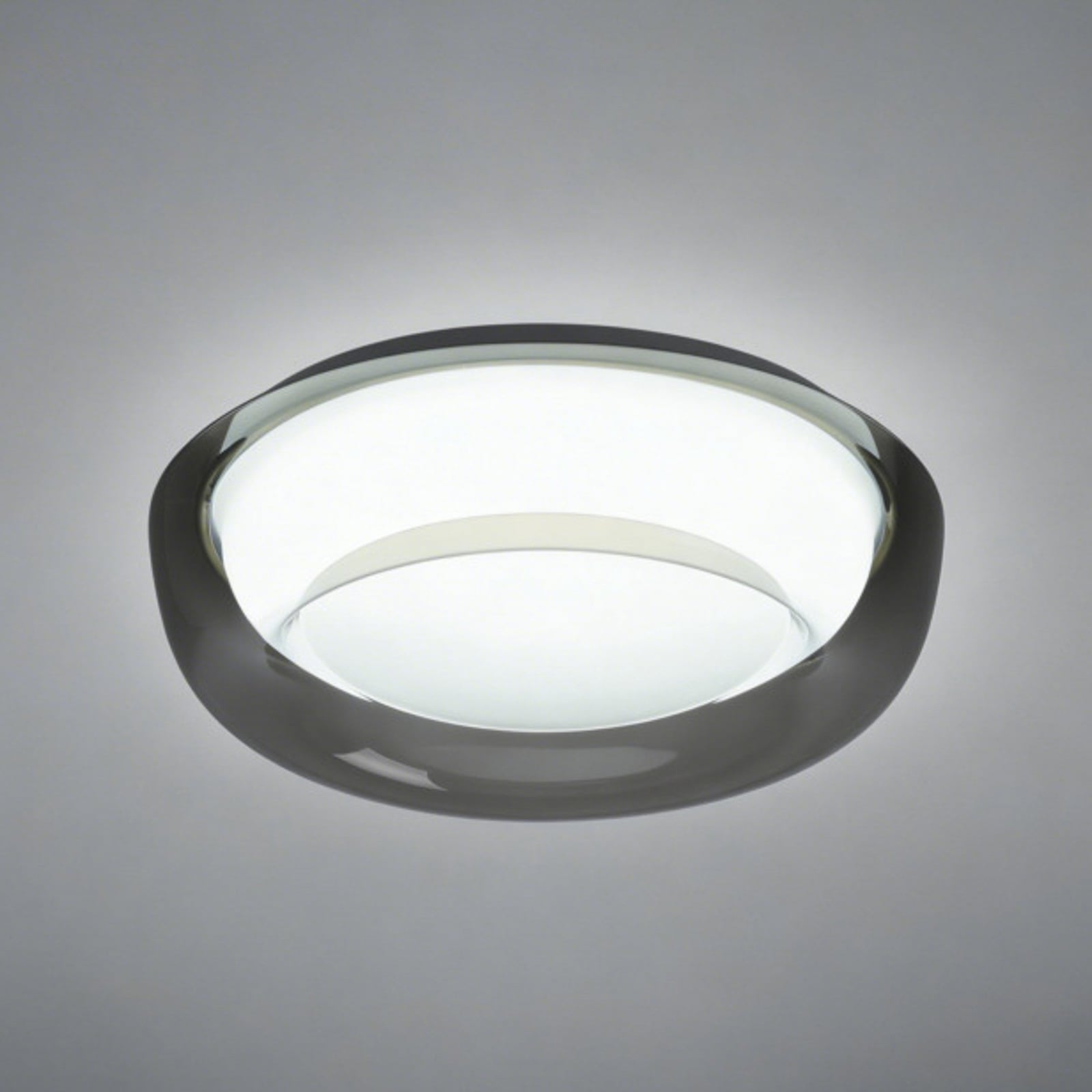 Plafón LED CONISTARINO de EGLO, marrón, Ø 40 cm, anillo CCT Plafón LED CONISTARINO de EGLO, marrón, Ø 40 cm, anillo CCT