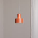 Hängeleuchte Rif S, ziegelrot, 1-flammig, Ø 15 cm, Stahl 