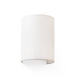 Wandlamp Cotton, gewelfd, 20 x 15 cm, beige