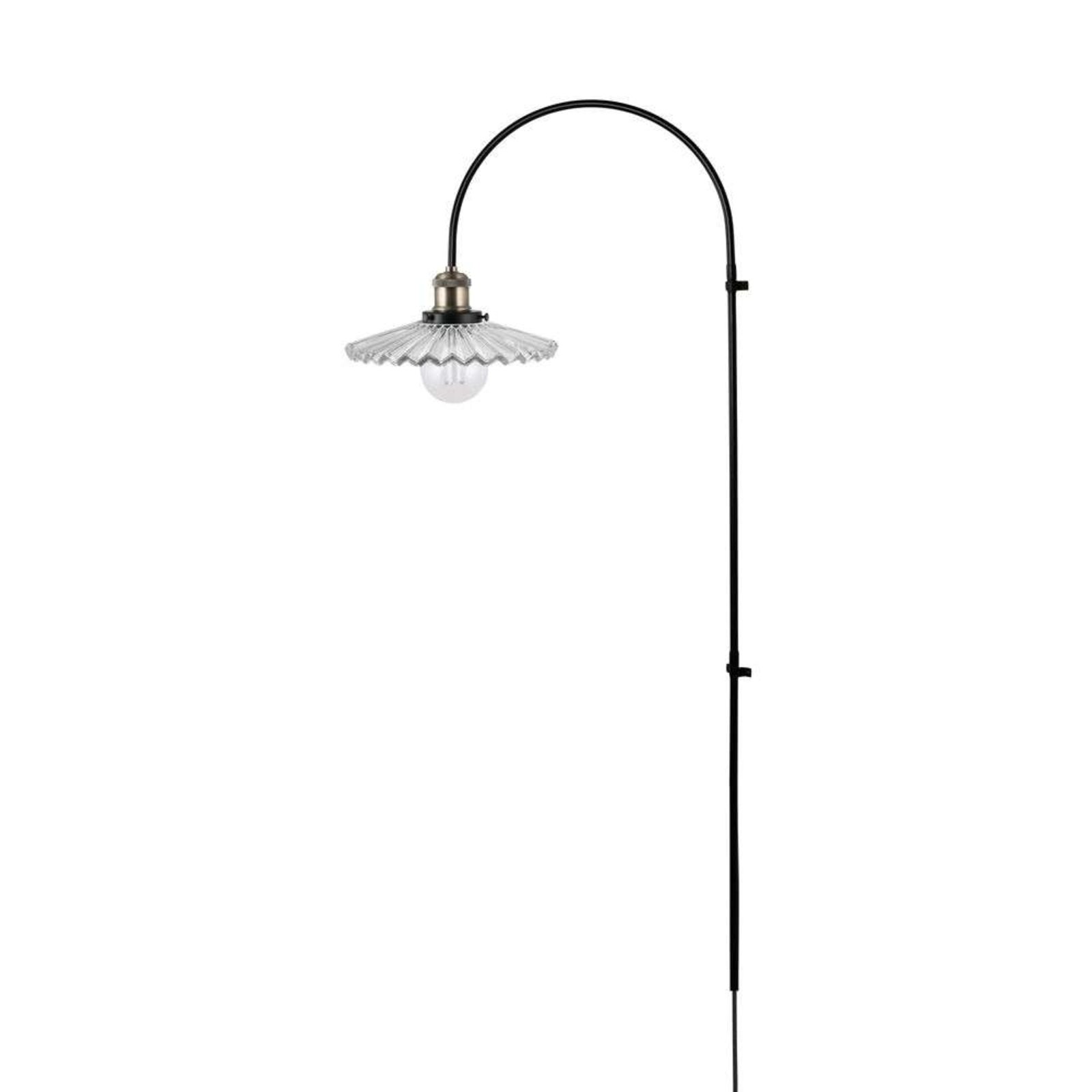 Cobbler 150 Zidna lampa Prozirno - Globen Lighting