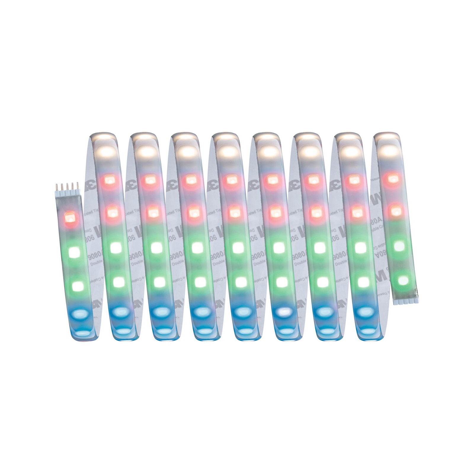 Set básico tira LED de 300 cm, RGB + blanco cálido