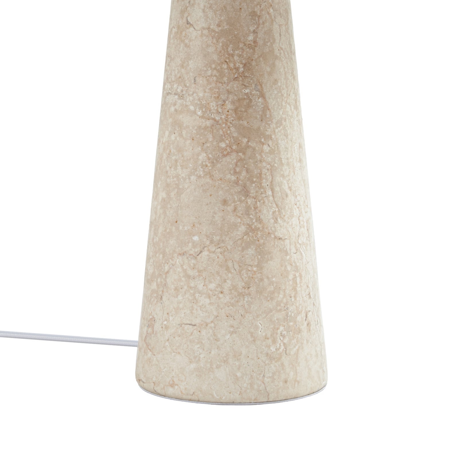 Peyton-pöytävalaisin, marmorikuvioinen beige/beige, 48 cm – Lucande Peyton-pöytävalaisin, marmorikuvioinen beige/beige, 48 cm – Lucande