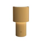 Iluma LED punjiva stolna lampa, zlatna, visina 22,1 cm – Herstal