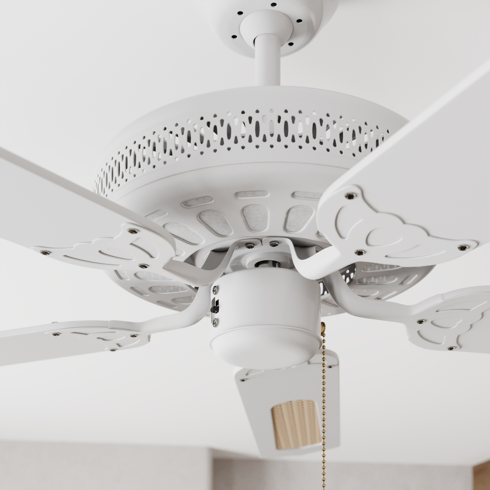 Starluna Ruhne Ventilateur de plafond, blanc