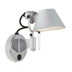 Tolomeo Micro Faretto Candeeiro de Parede sem Interruptor LED Aluminium - Artemi