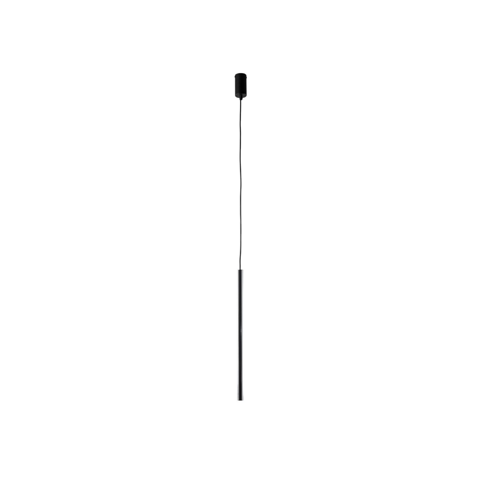 Lámpara colgante Sopel Lux, 1 luz, negro/plateado, G9