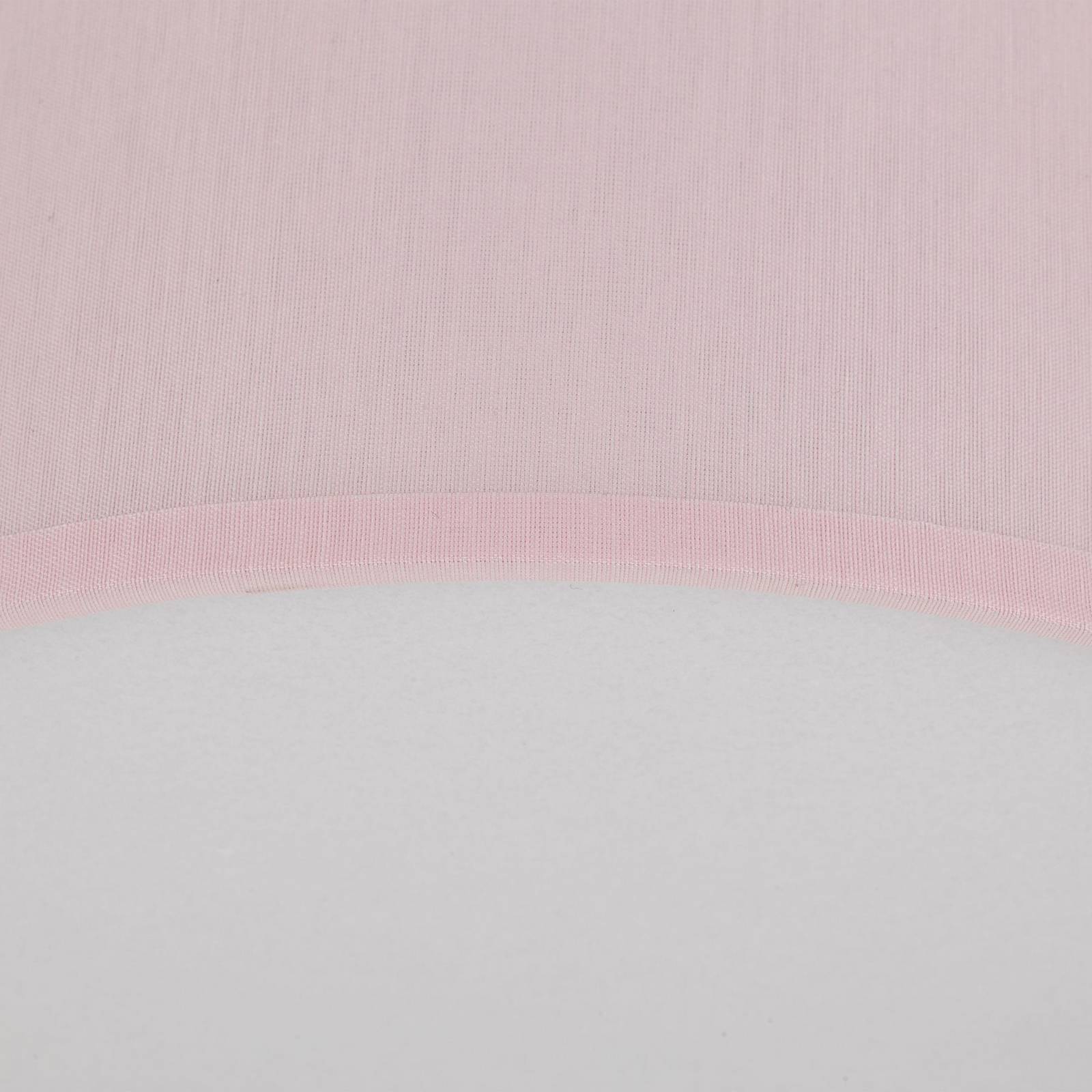 Lampa sufitowa Cloud, różowa, 43 cm długości, tekstylna, chmura, E27