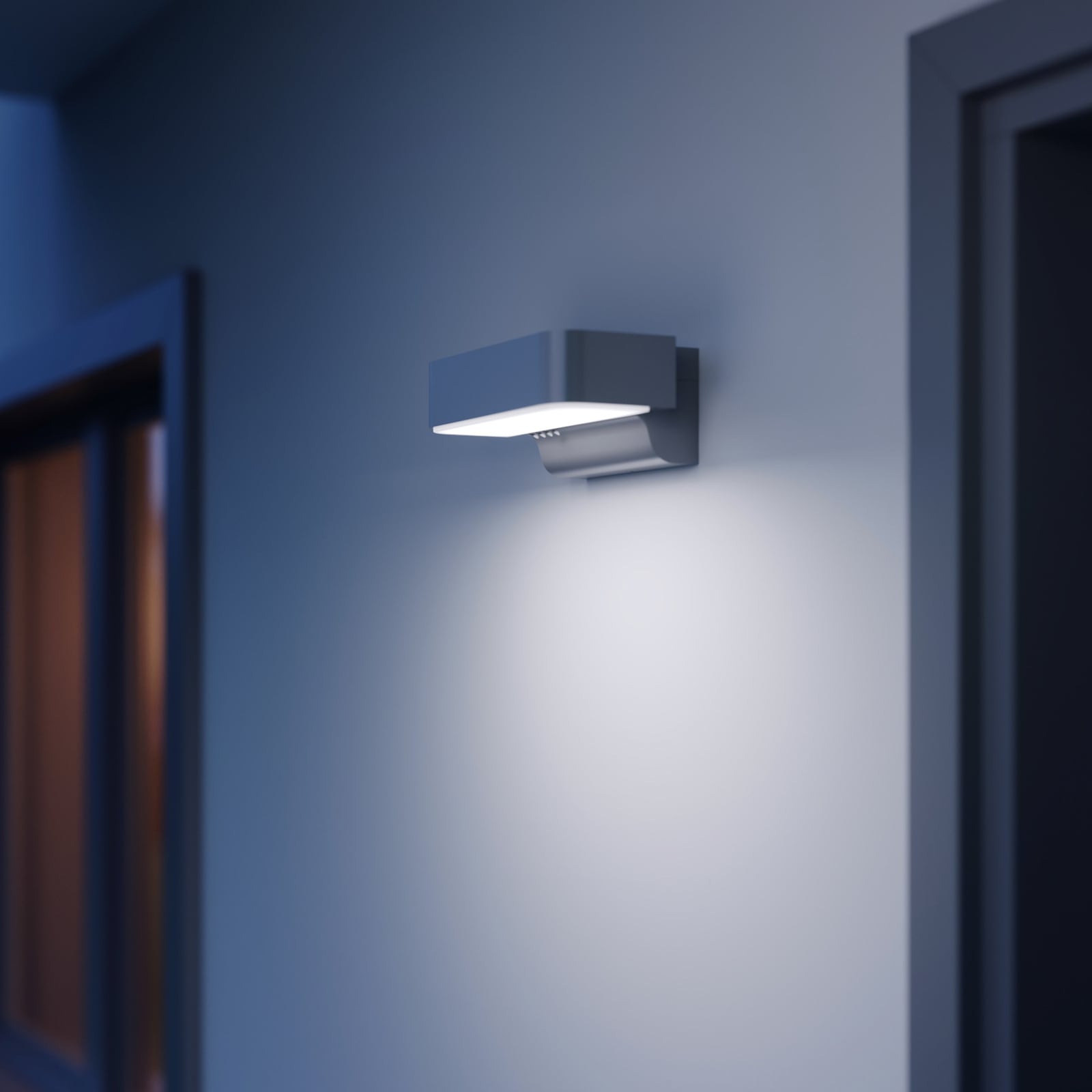 L 800 SC Smart Sensor vanjska zidna svjetiljka, antracit - STEINEL