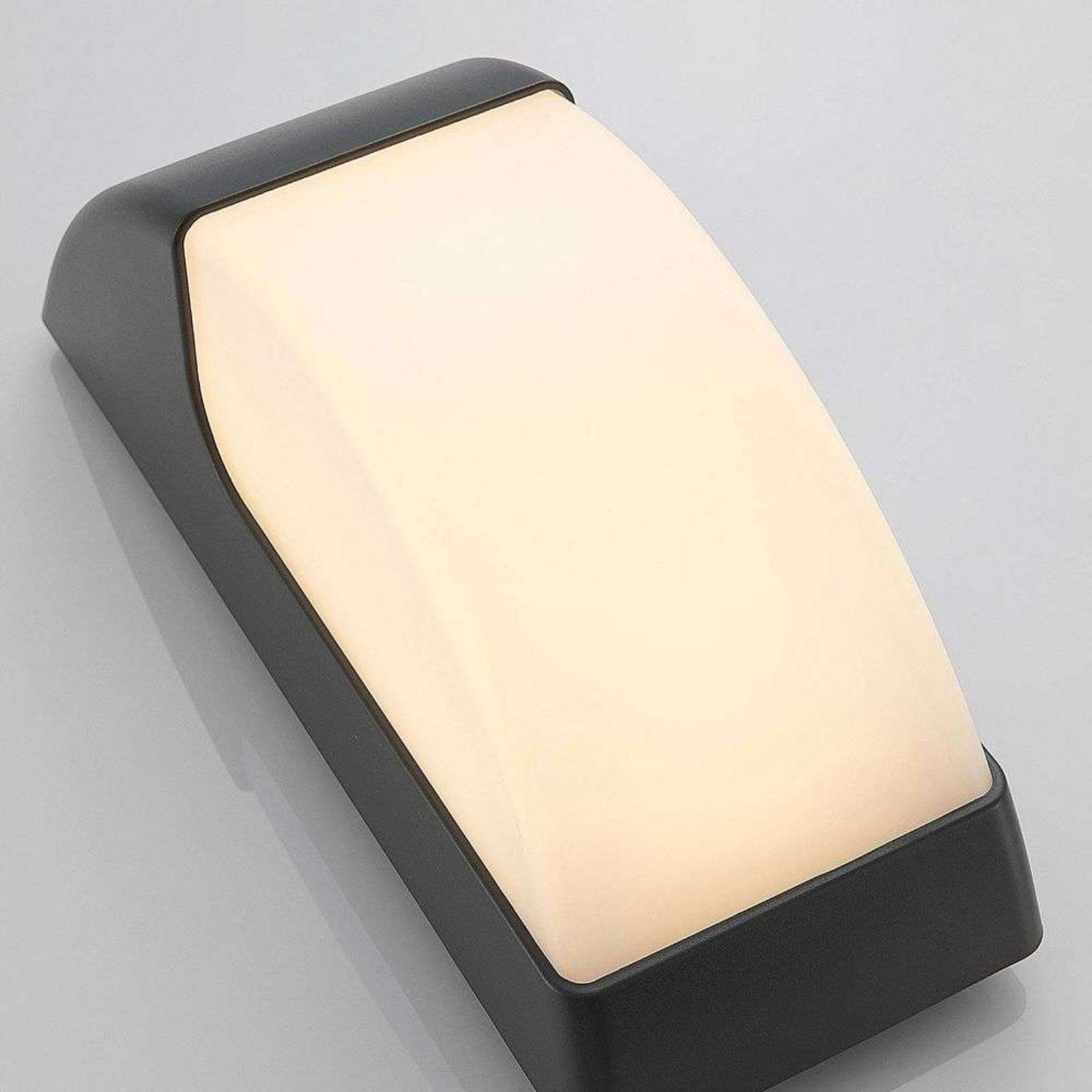 Alecia LED Aplica de Exterior IP65 Dark Grey - Lindby