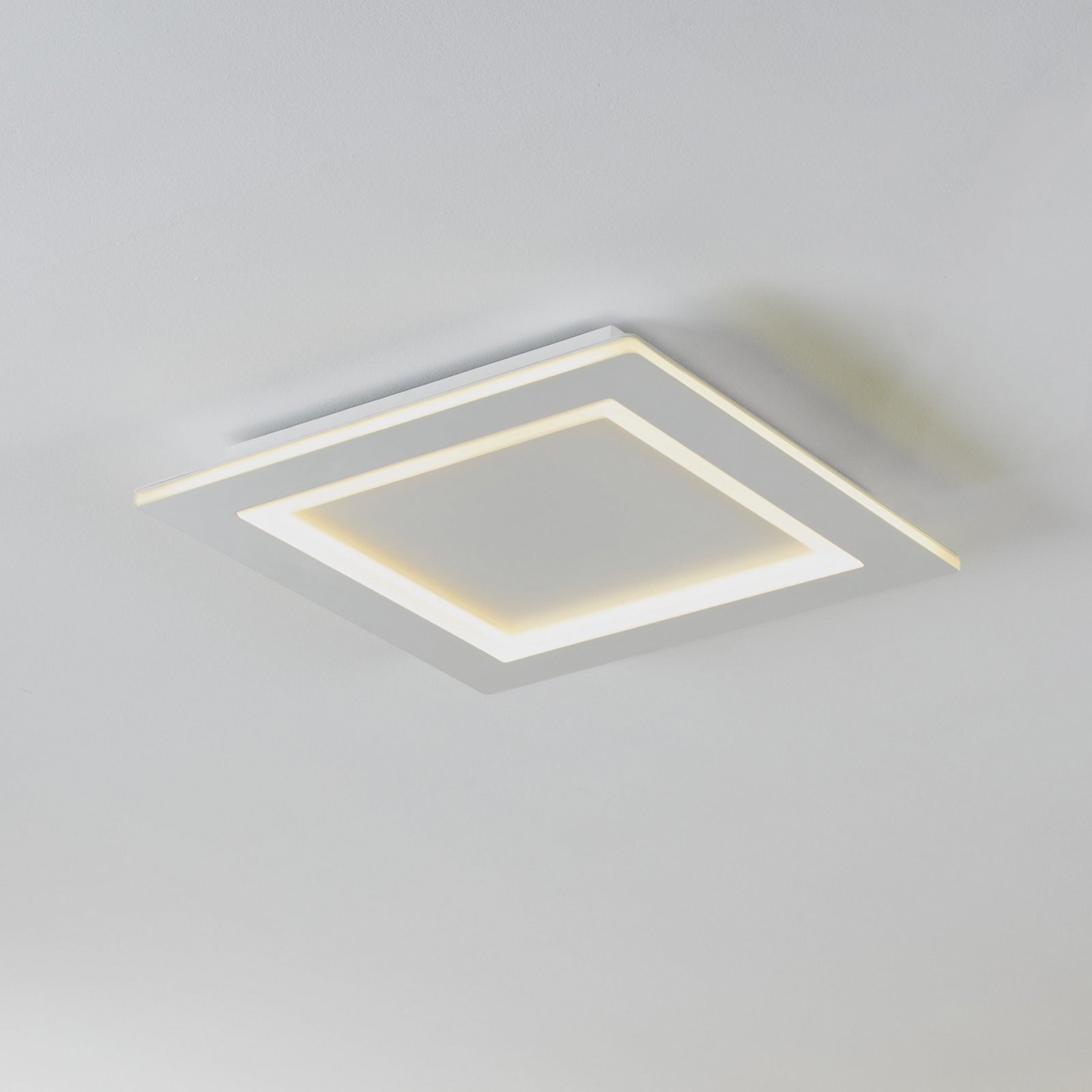 EGLO connect LED-kattovalaisin Padrogiano-Z 1-valo, 45 x 45 cm