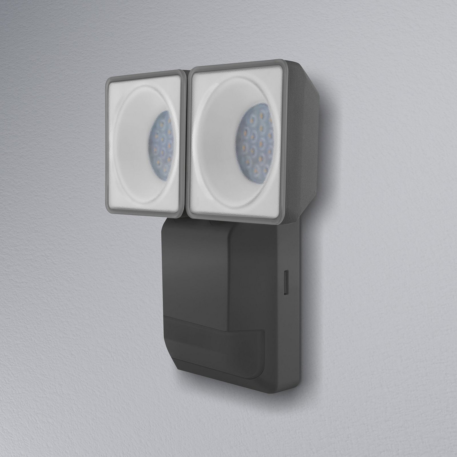 OSRAM LED senzorový vonkajší reflektor ENDURA PRO, sivý, IP55