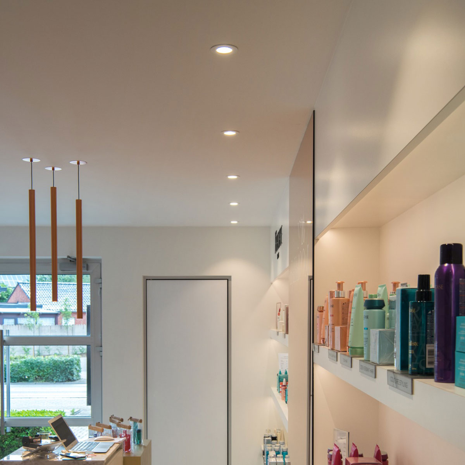 SLV New Tria 1 Set LED-Einbauspot rund