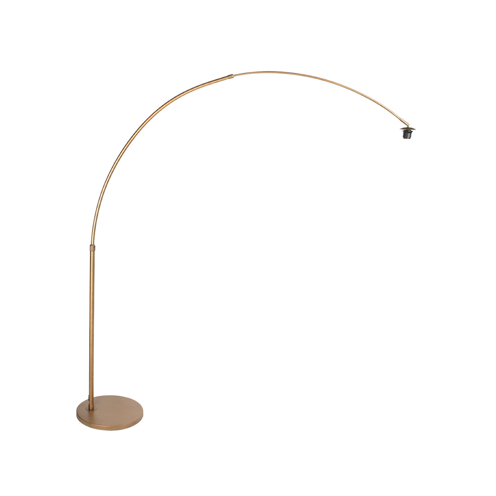 Boogstaande vloerlamp Sparkled Light brons/bruin 240 cm zeegras