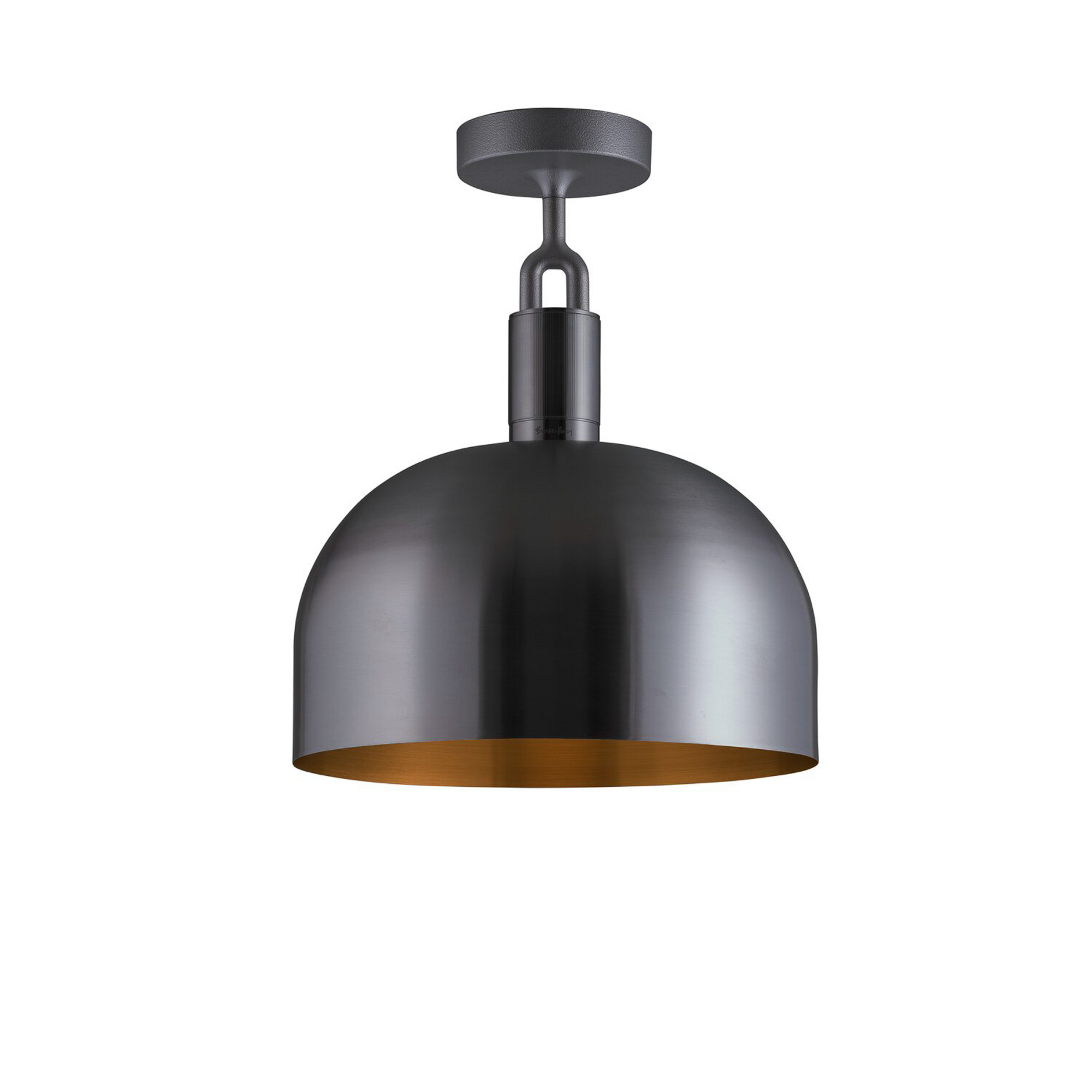 Buster + Punch Forked plafond acier Gunmetal Ø 34 cm
