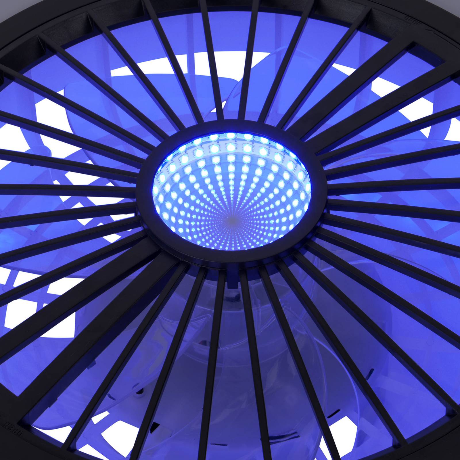 Wentylator sufitowy LED z oświetleniem Arioso, cichy, Ø 54 cm, CCT