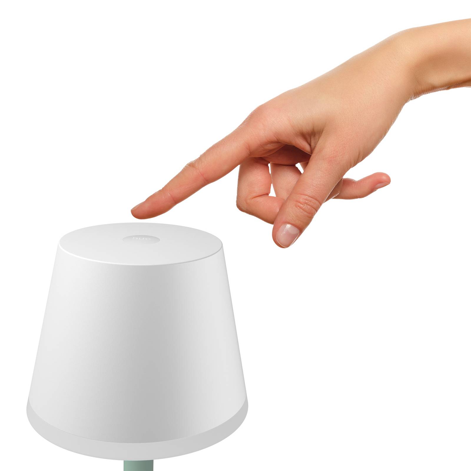 Philips Hue Go lampa stołowa LED z kloszem, biała