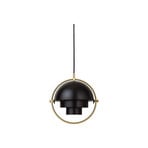 Multi-Lite Candeeiro Suspenso S Brass/Charcoal Black - GUBI