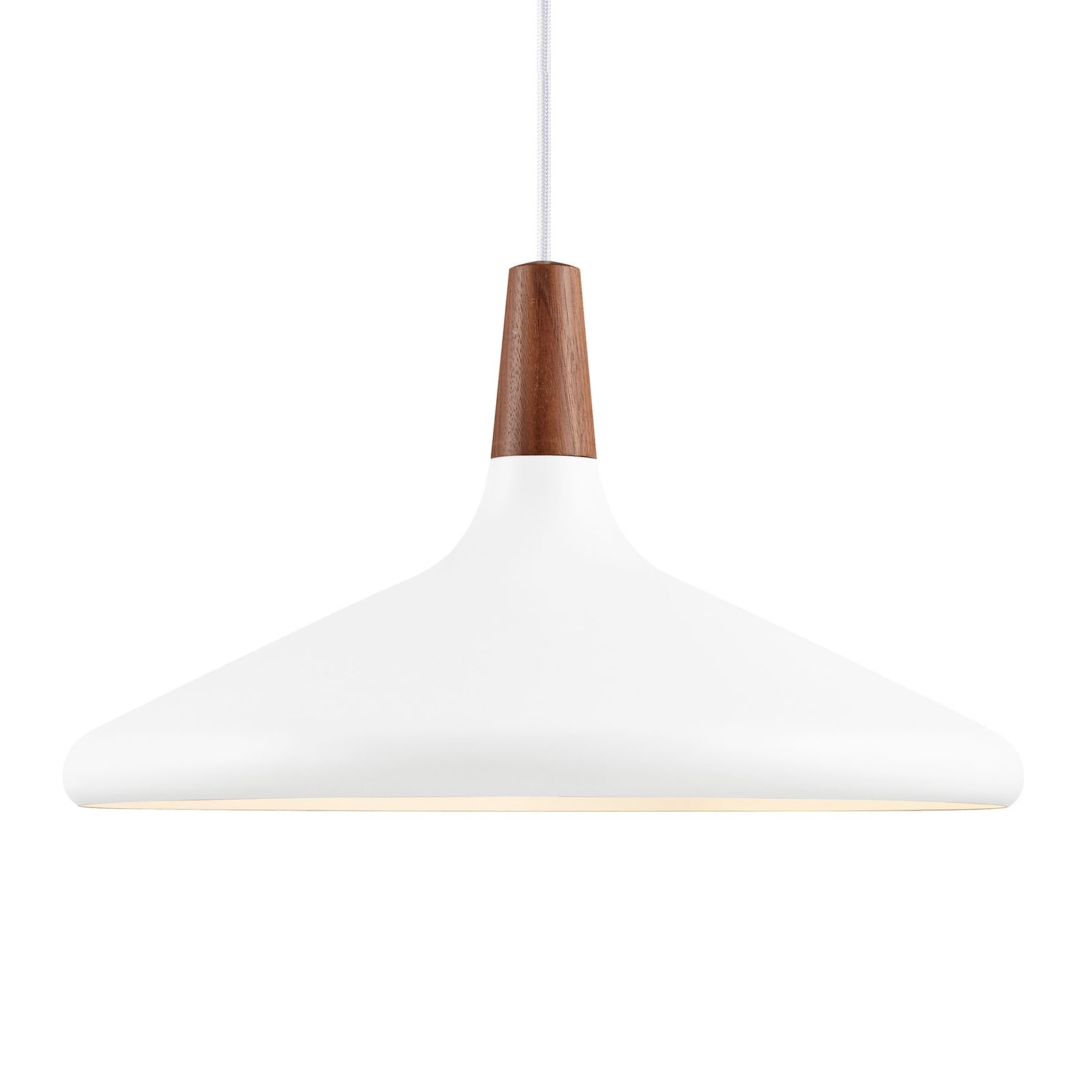 Hengelampe Nori Ø 39 cm, hvit - DFTP