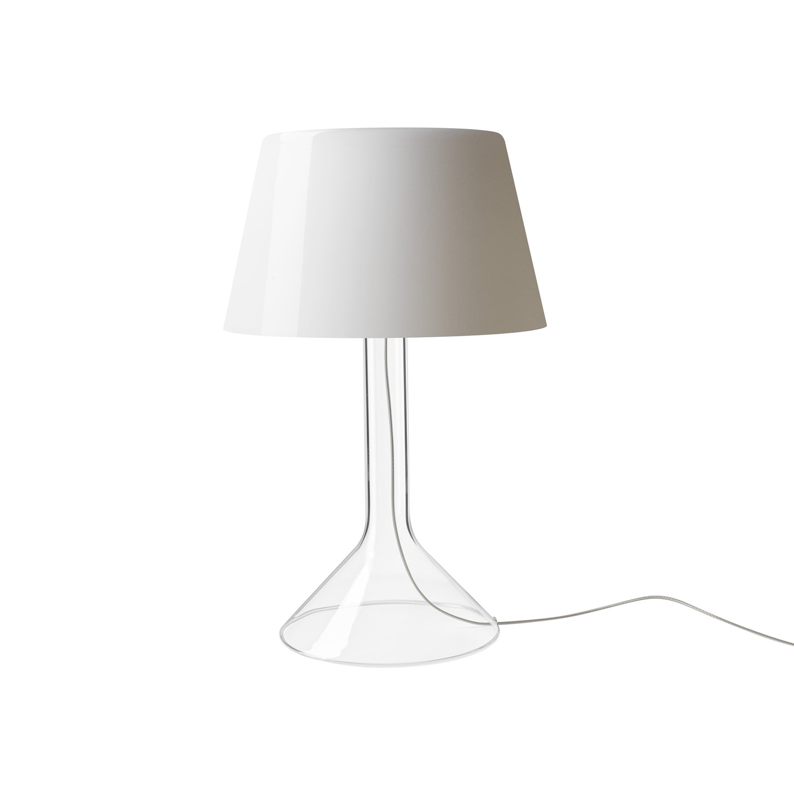Foscarini LED stolna lampa Chapeaux V, bijela