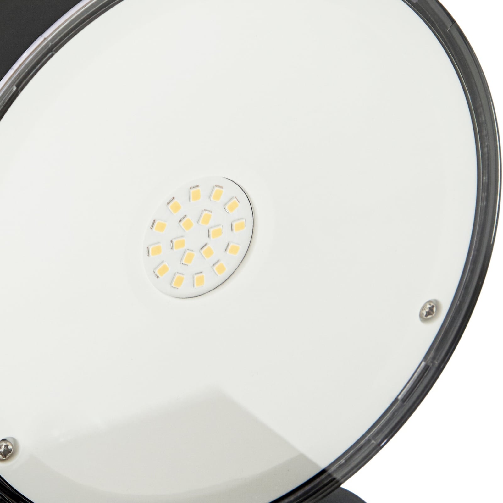 Applique murale solaire LED Tarlson, ronde, anthracite, capteur - PRIOS