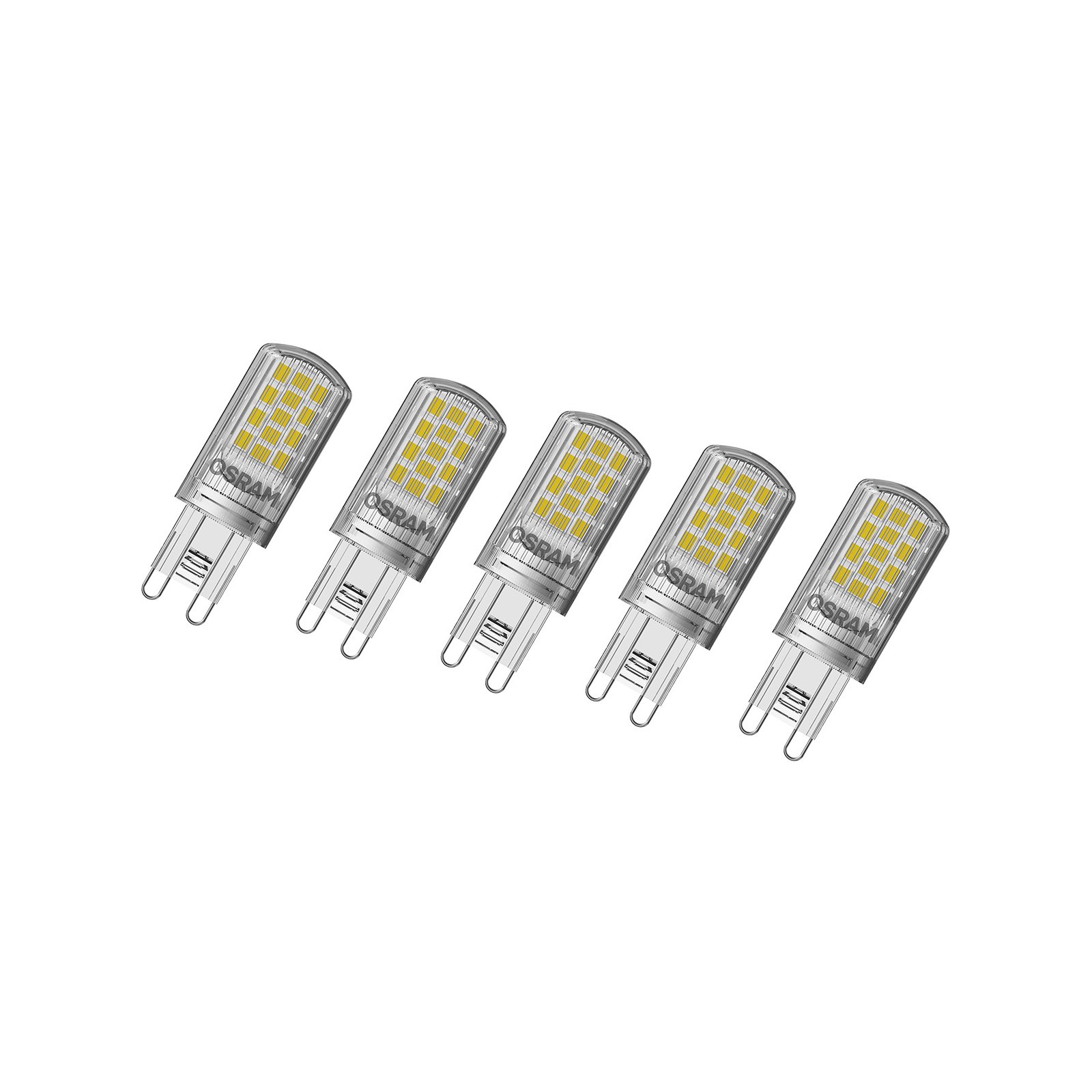 OSRAM Base PIN LED-stiftlampa G9 4,2 W 470lm 5-set