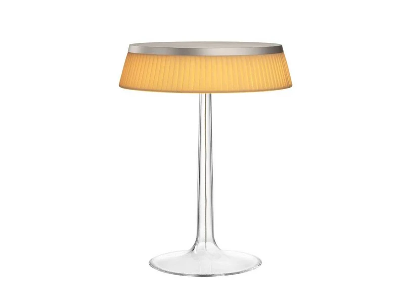 FLOS – Bon Jour T Tischleuchte Matt Chrom/Soft