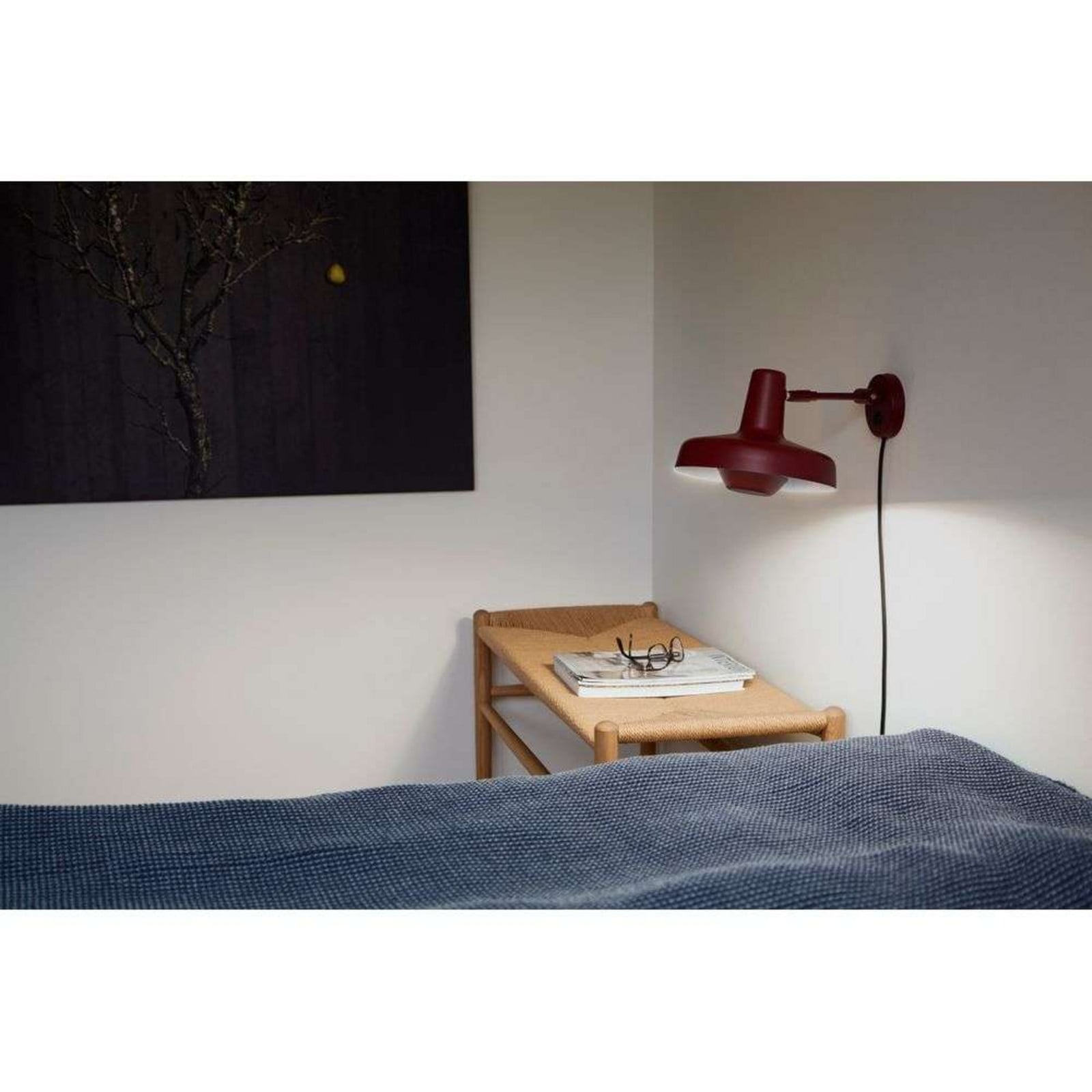 Arigato Wandleuchte Extra Short Red GRUPA - Wohnzimmer - Design - Aluminium