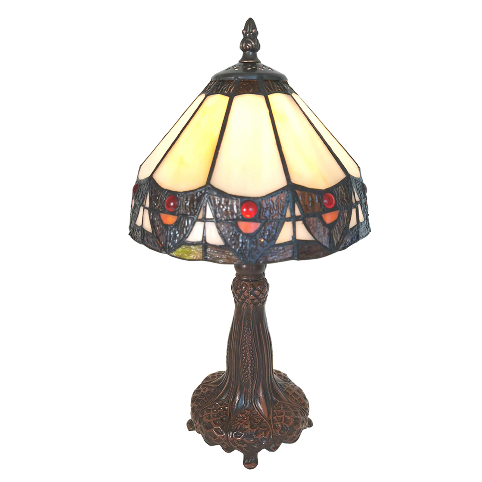 Namizna svetilka 5LL-6108, stil Tiffany