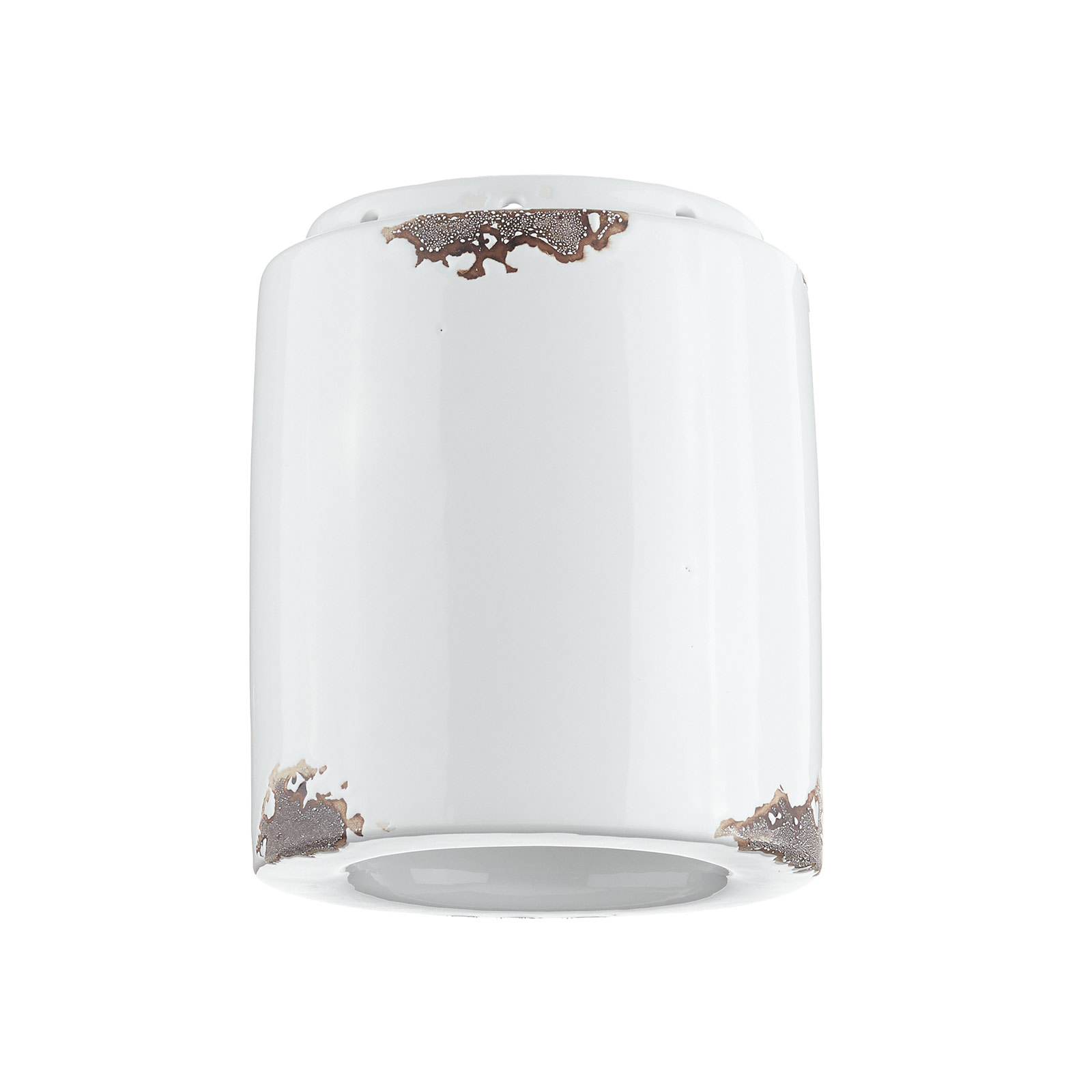 C986 ceiling light in a vintage style, white