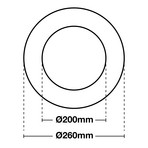 SLC Shift Rehab anello estensione 20 - 26 cm