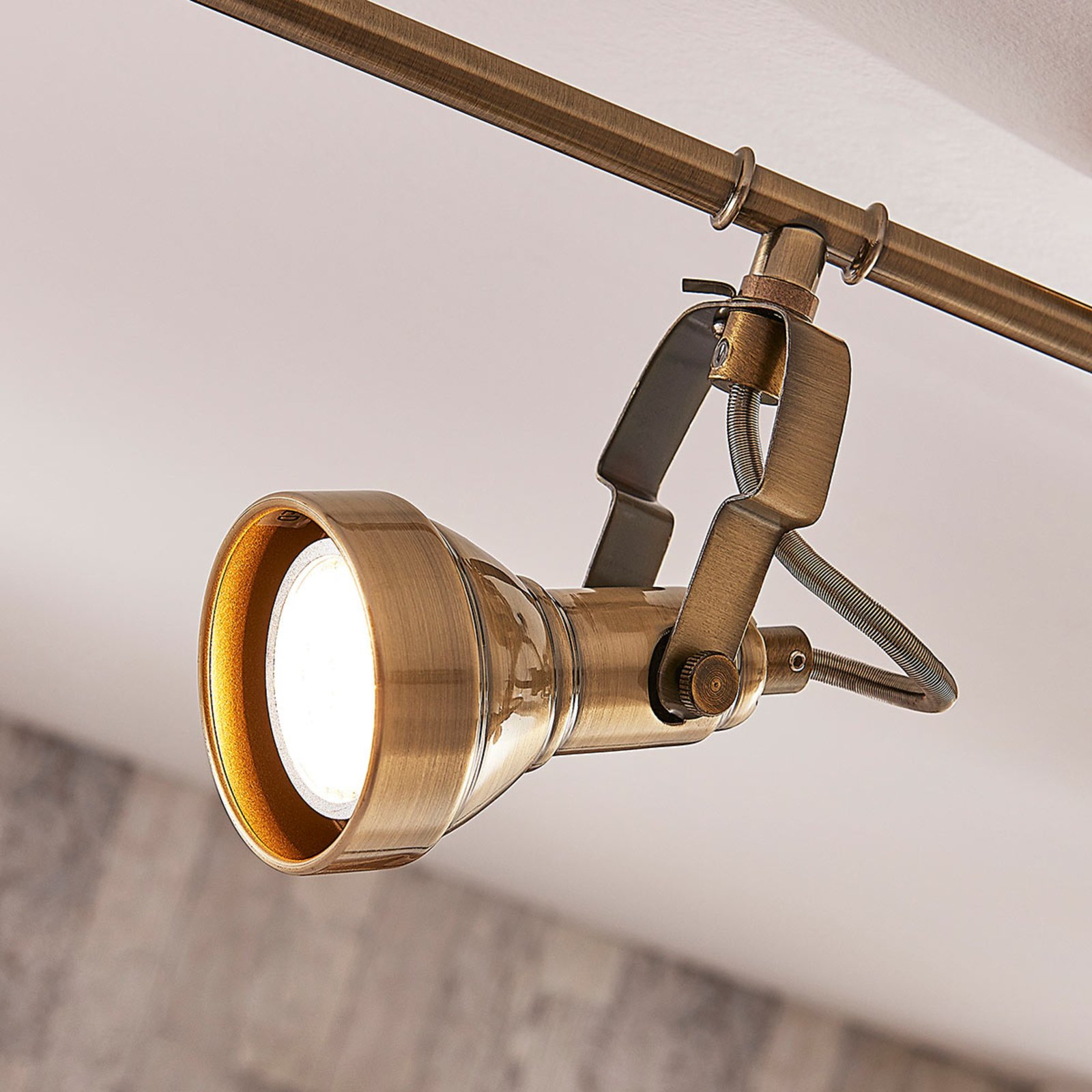 Perseas 6 Plafonieră Antique Brass - Lindby