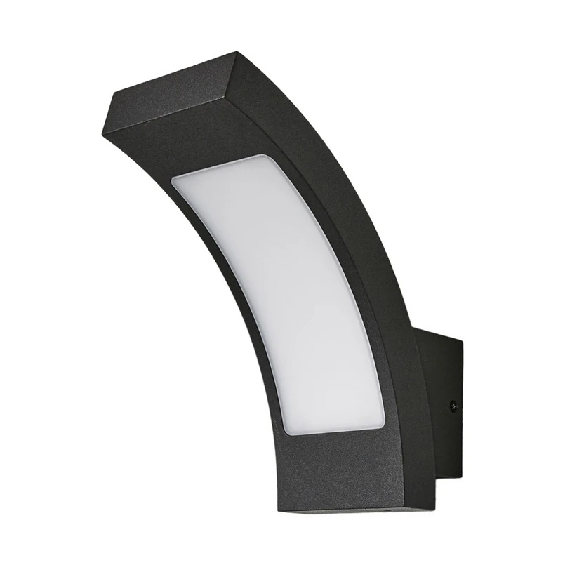 Lucande – Juvia LED Außen Wandleuchte Graphite
