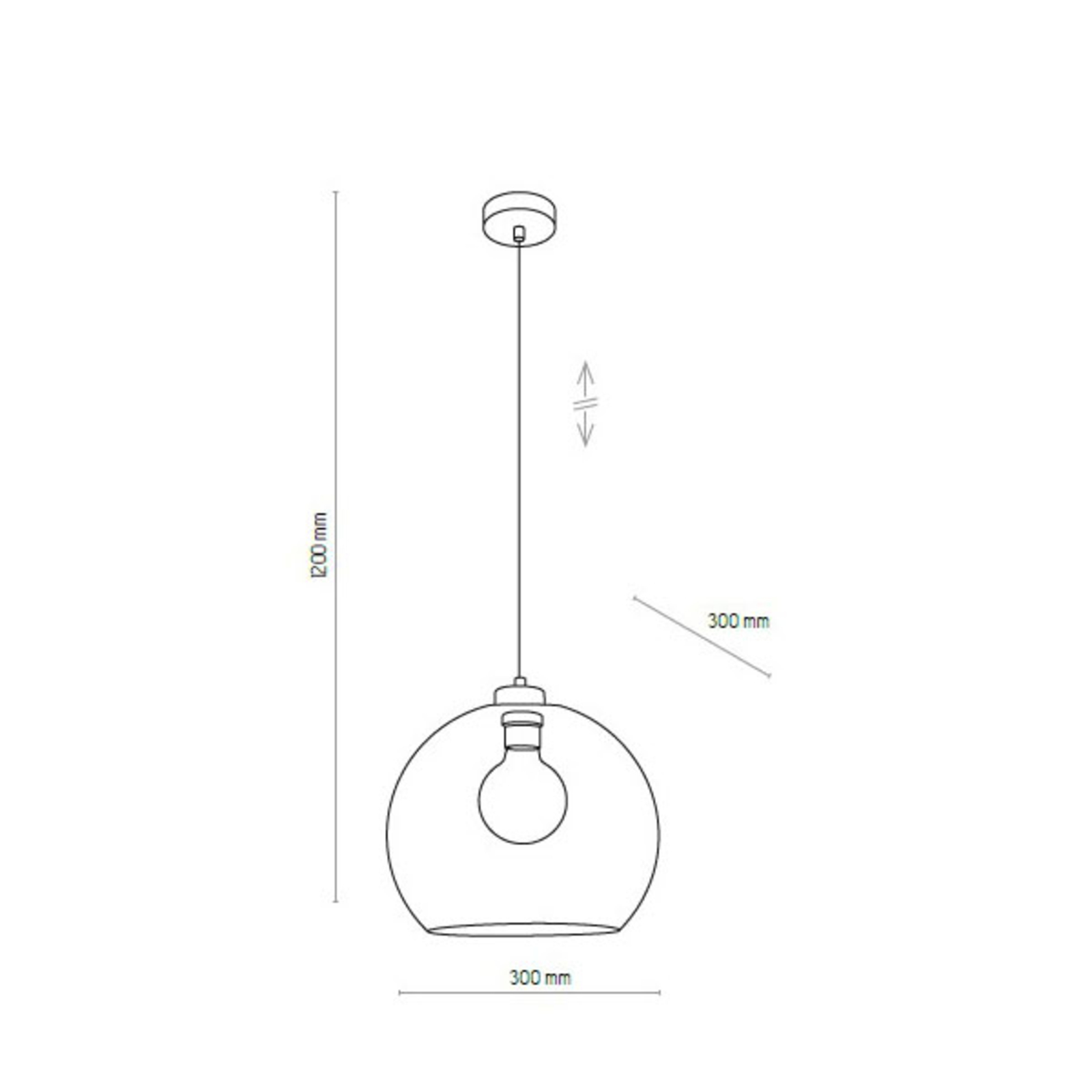 TK Lighting Hengelampe Cubus, 1 lyskilde, rosa - Fiolett / rosa