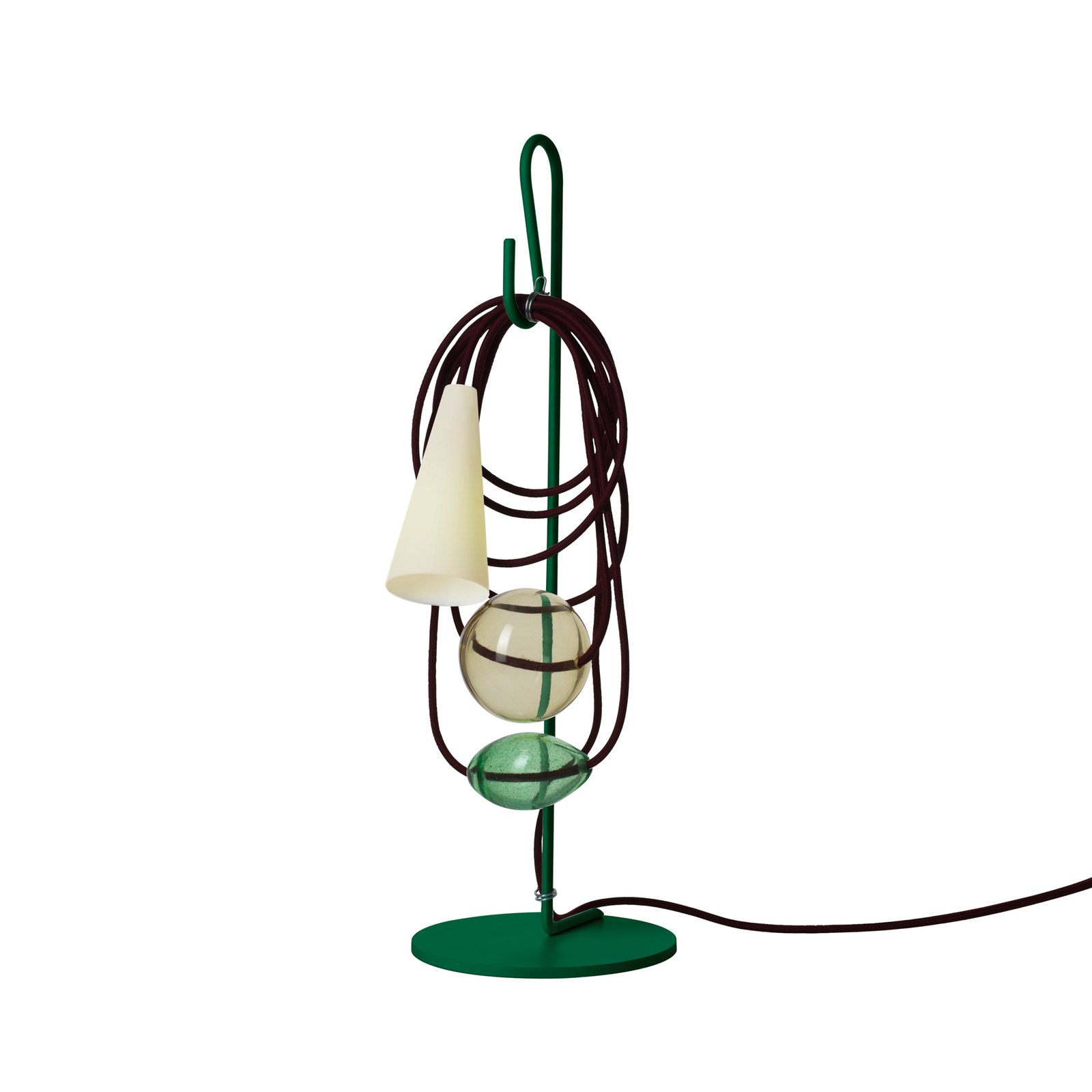 Foscarini Filo LED-Tischleuchte mit Textilkabel