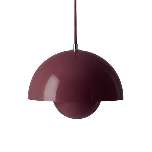 Lampa wisząca Flowerpot VP1 fioletowa - &Tradition