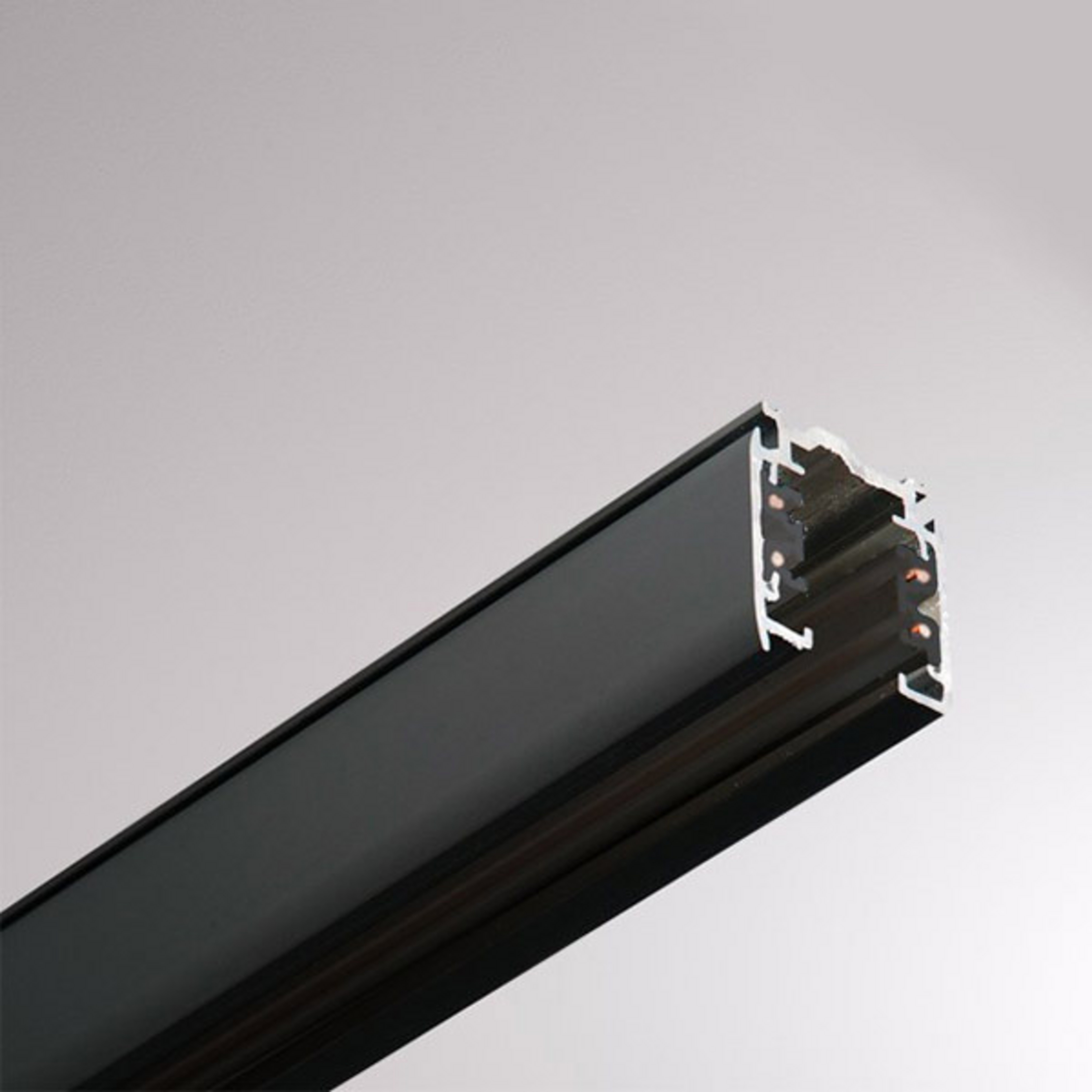 3-Phasen-Stromschiene Noa Aufbau 100cm, schwarz