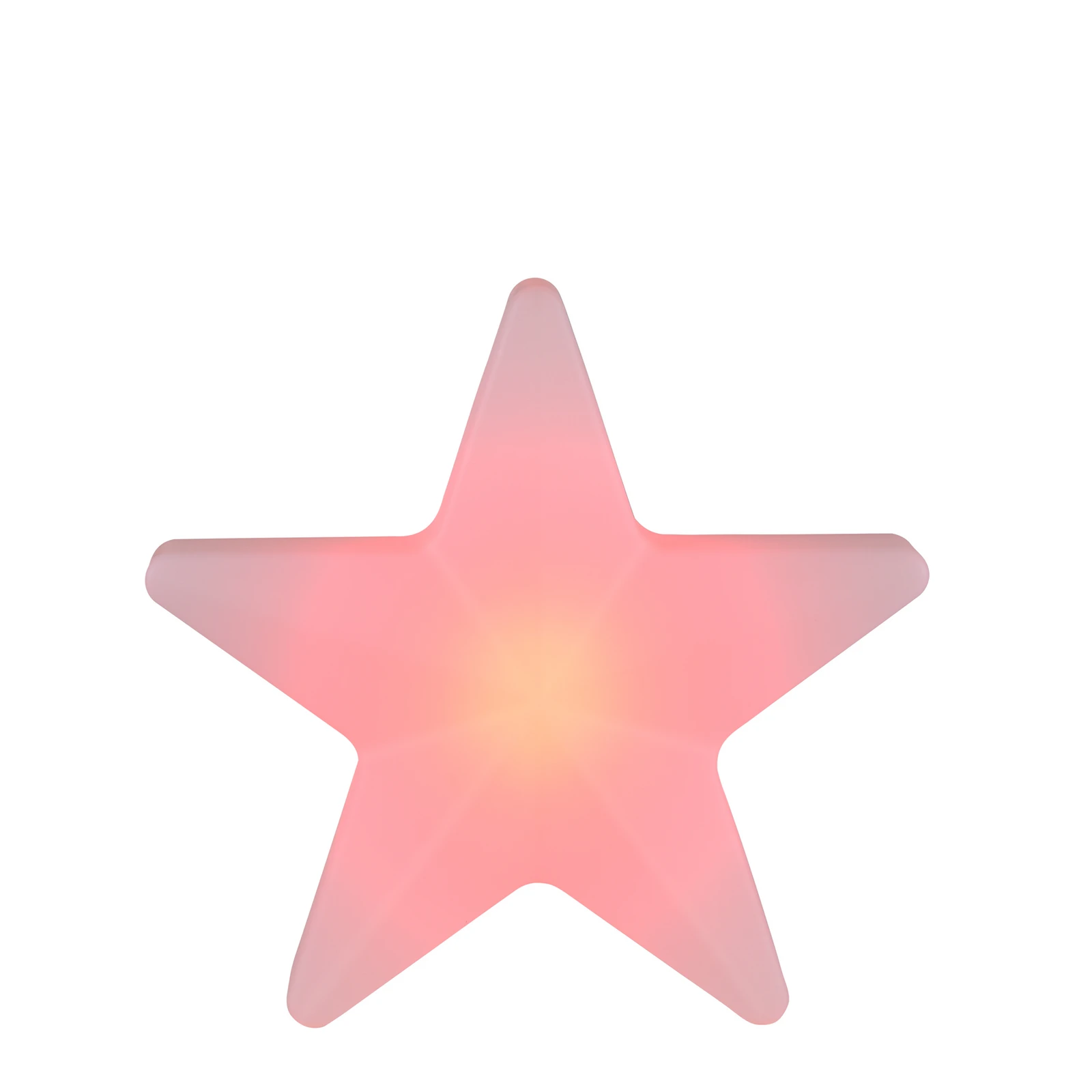 Διακοσμητικό φωτιστικό LED με μπαταρία Star, ύψος 55 εκ., IP44, λευκό, RGBW
