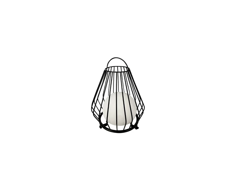 Dyberg Larsen LED-bordlampe Evesham, højde 23 cm