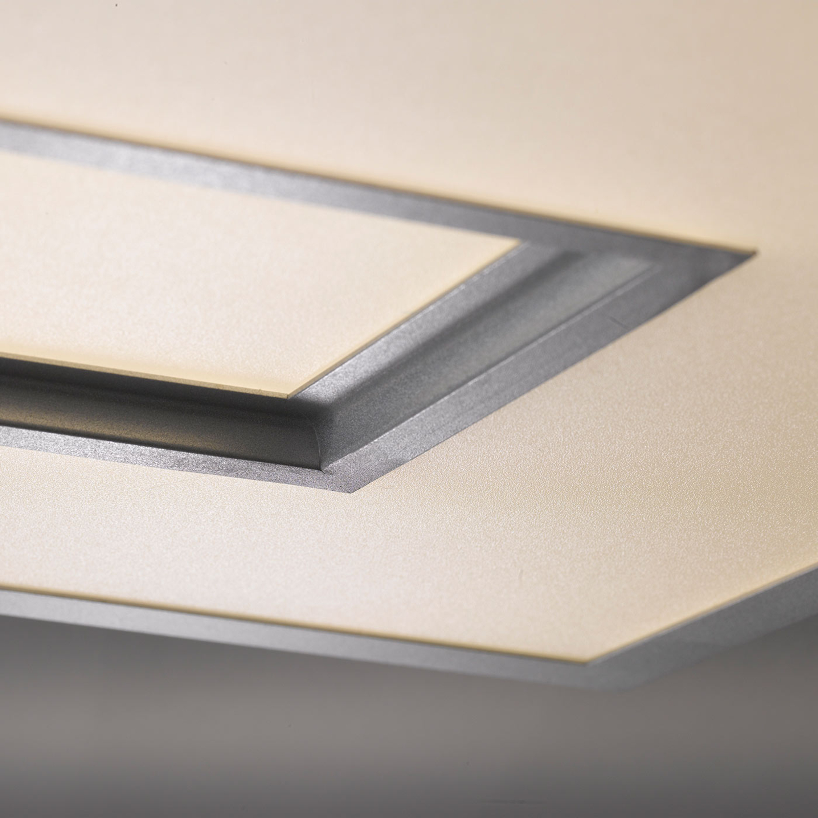 LED-Deckenlampe Tiara Rechteck
