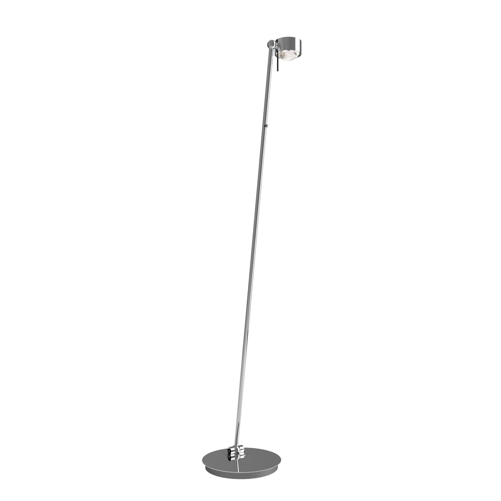 Top Light Puk! 80 Floor lampadaire LED chromé