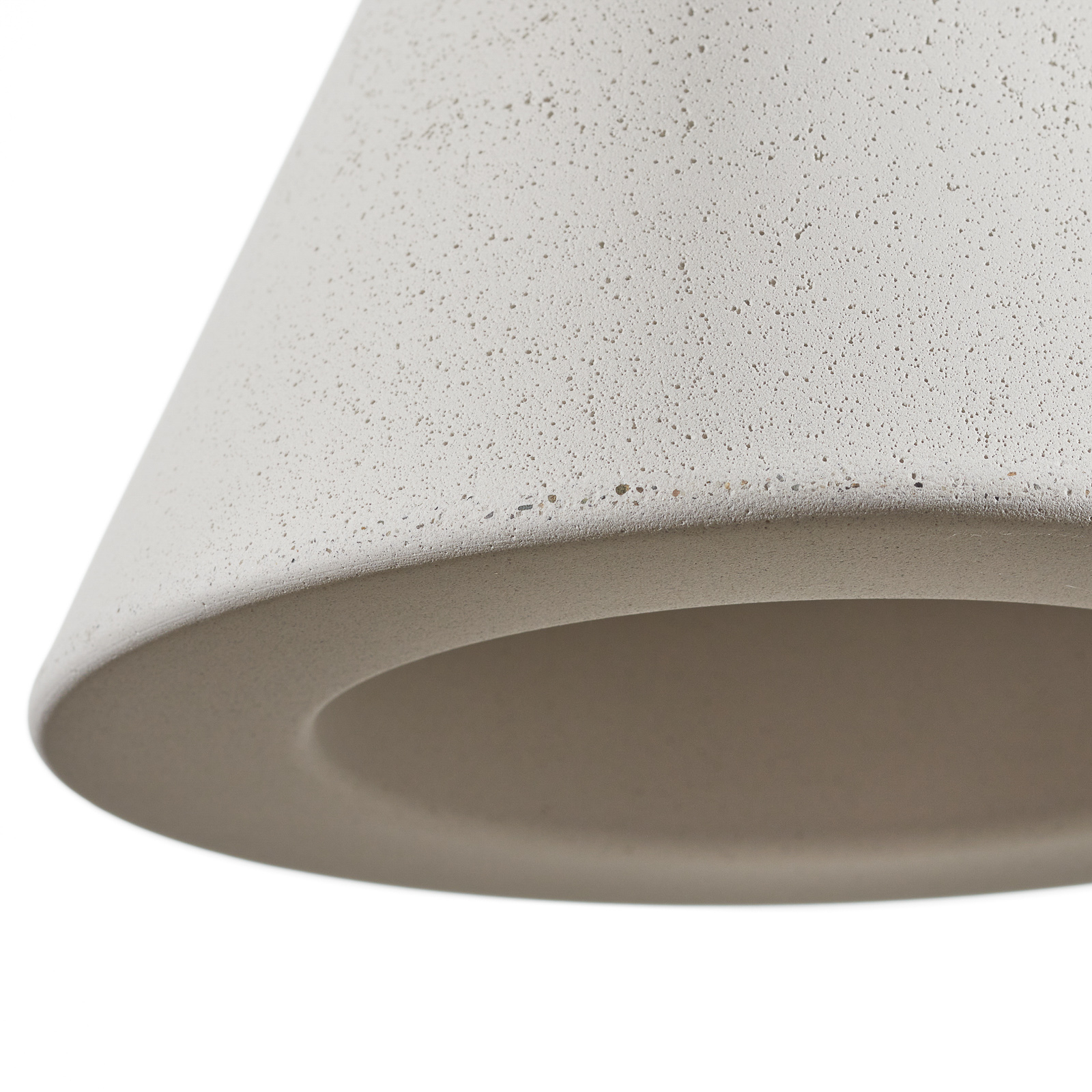 Foscarini Aplomb hængelampe GU10 i beton, hvid