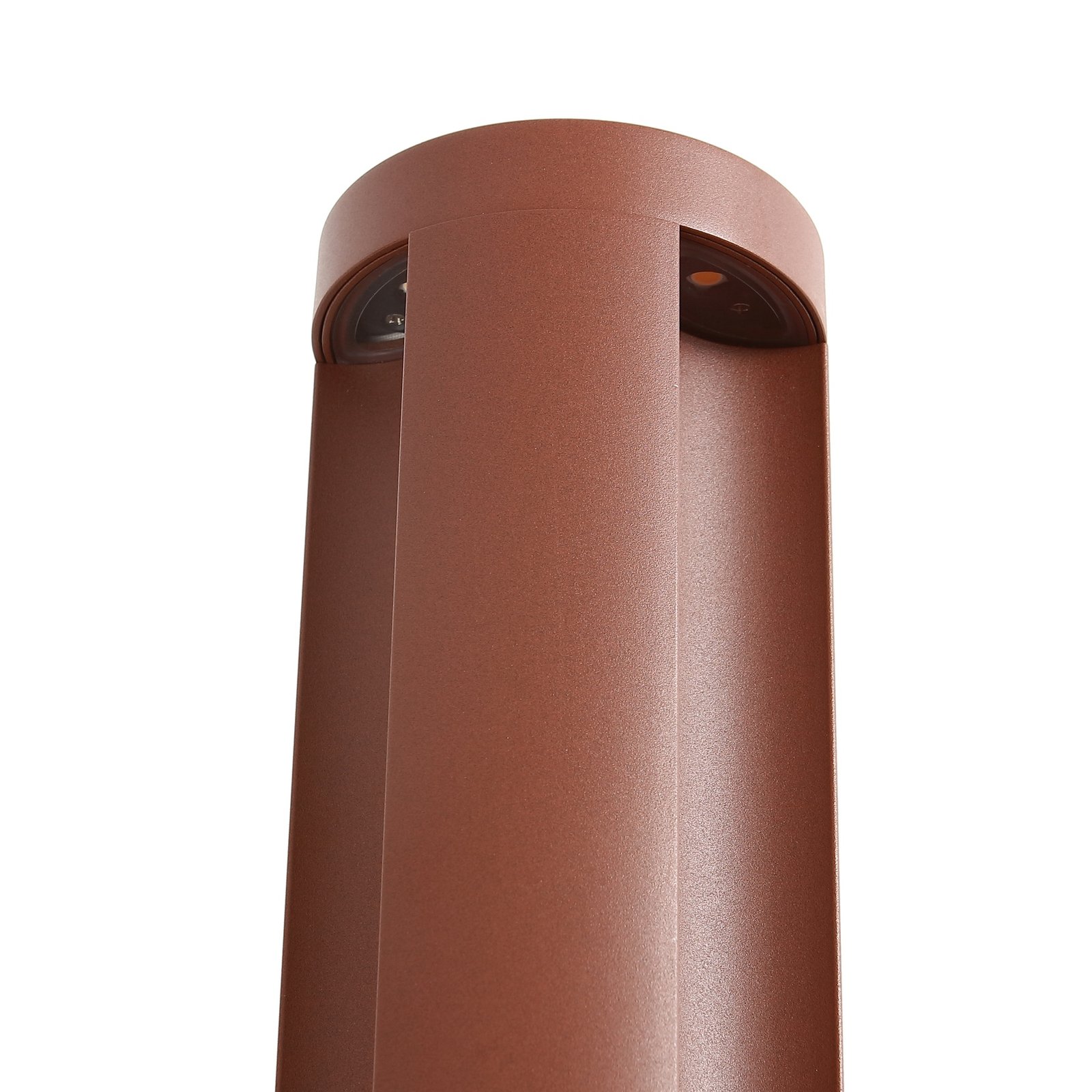 Raiku LED Extérieur Borne H65 Rouille - Lucande