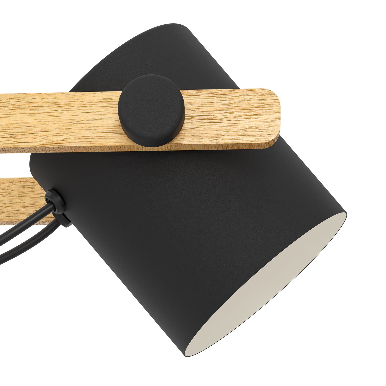 Lampă suspendată Hornwood, 4 becuri, pivotantă