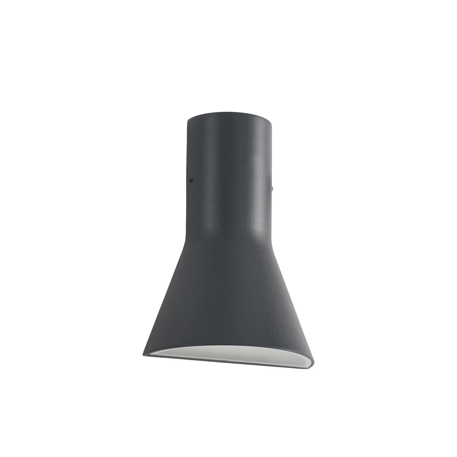 Applique d'extérieur LED Lucande Zephy Up/Down, noire, IP54, CCT