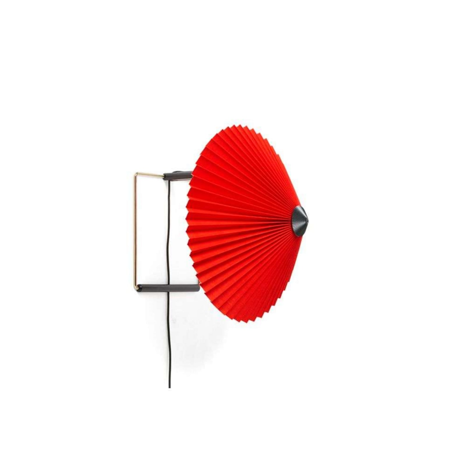 Matin 300 Wandleuchte Bright Red HAY - Wohnzimmer - Metall